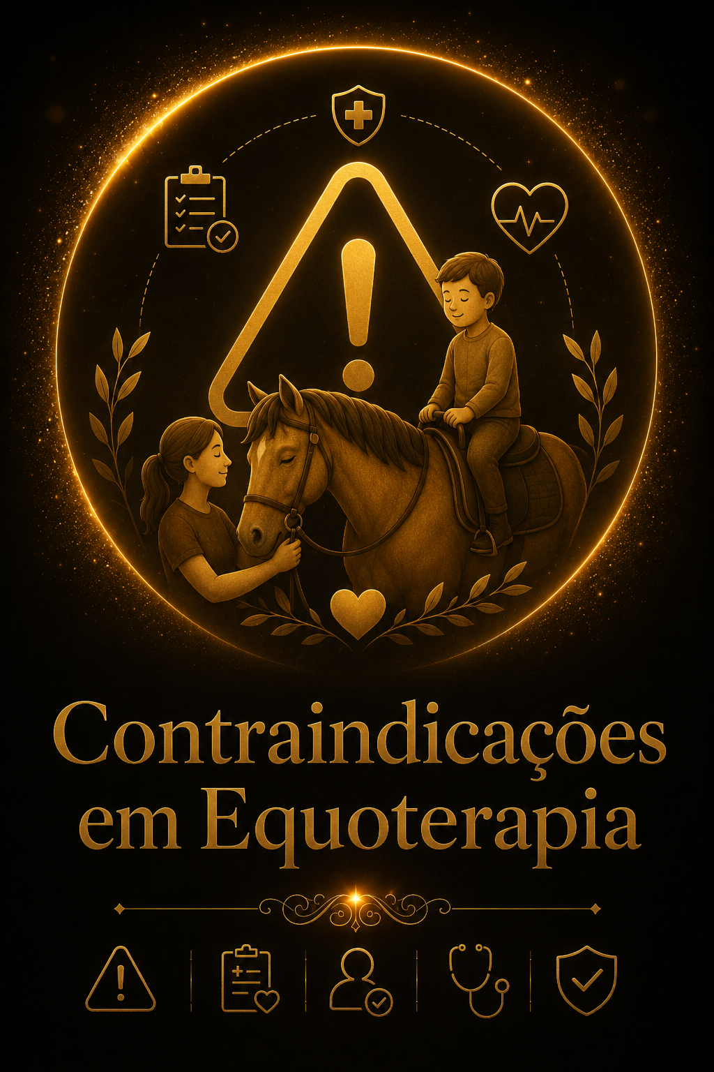 Capa de Contraindicações em Equoterapia