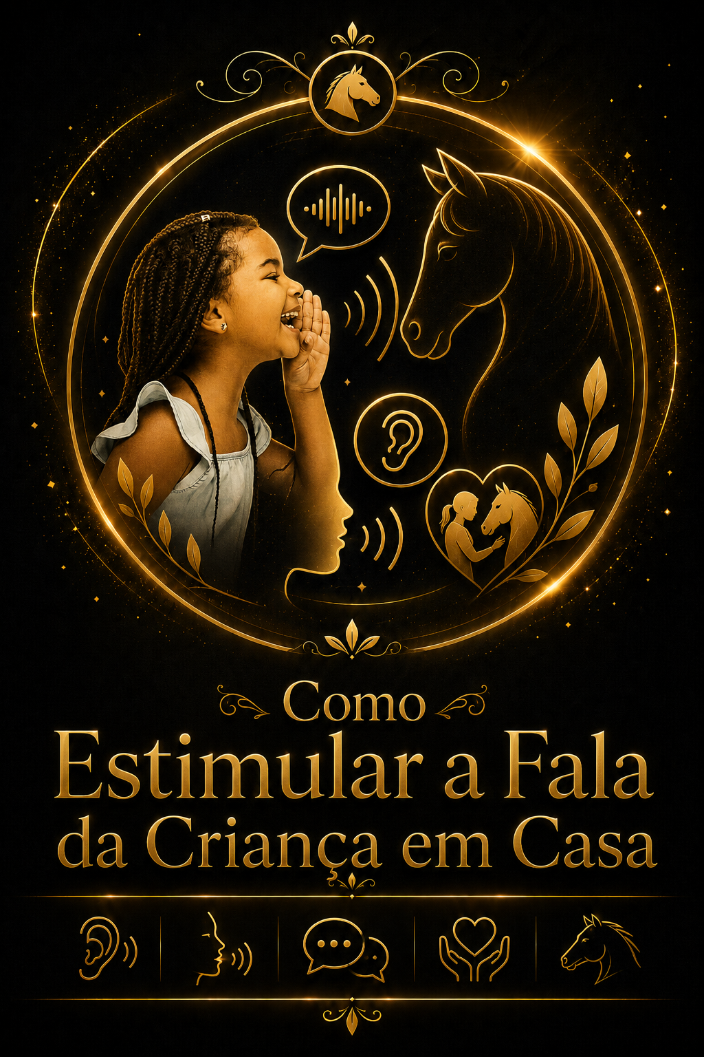 Capa de Como Estimular a Fala da Criança em Casa