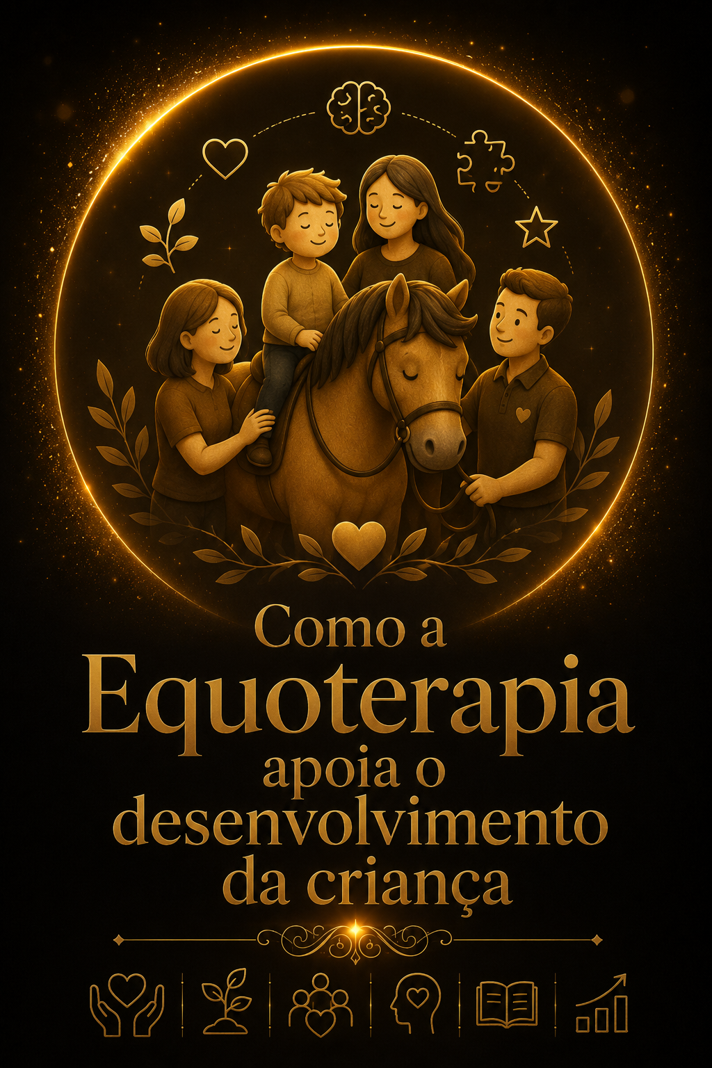 Capa de Como a Equoterapia Apoia o Desenvolvimento da Criança